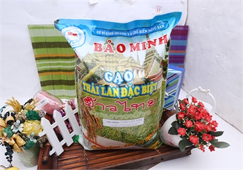 Gạo tám Thái Lan đặc biệt Bảo Minh 5Kg