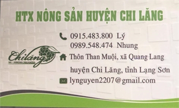 HTX Nông sản huyện Chi Lăng